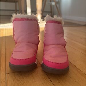Sorel toddler pink winter boots size 7